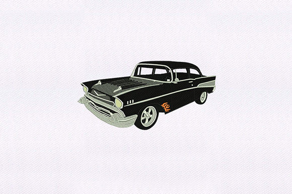 Black and Gray Car: A Holiday Embroidery Review