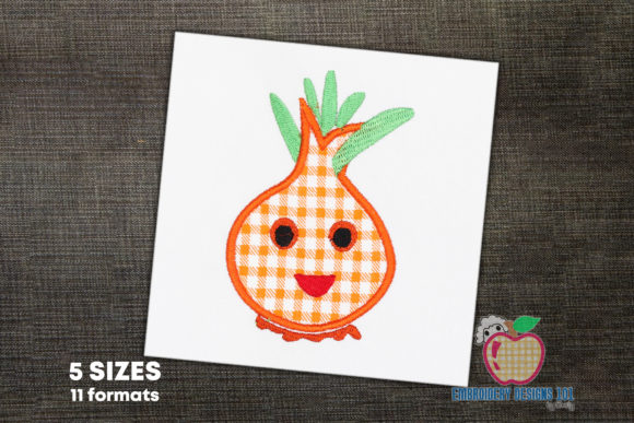 Charming An Onion with a Smile As Cartoon