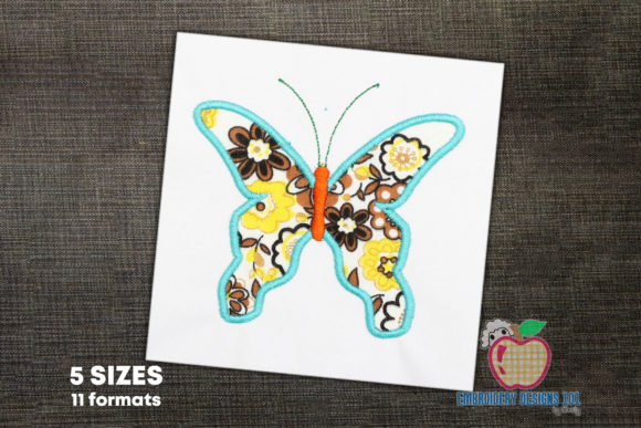 Charming Beautiful Buttefly Applique Pattern