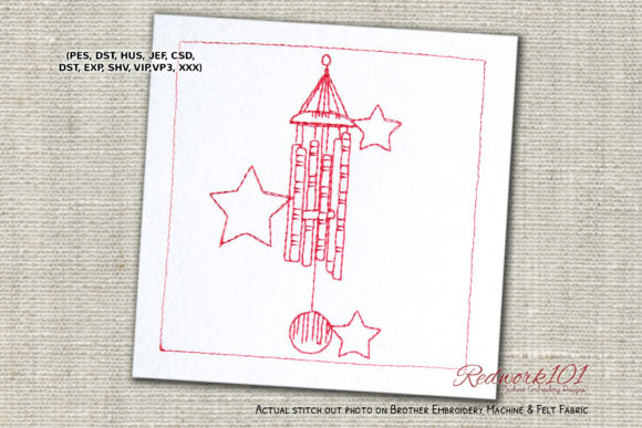 Corinthian Bells Bluework: A Versatile Embroidery Design