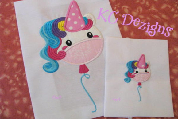 Cute Unicorn Balloon Applique: A Designer’s Review