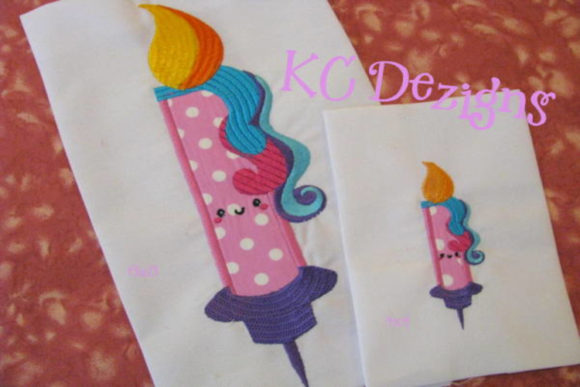 Cute Unicorn Birthday Candle Applique Review