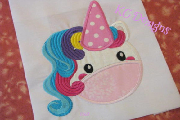 Cute Unicorn Face Mask Applique Review