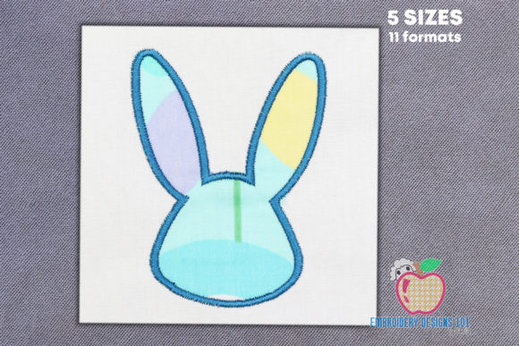 Easter Bunny Frame Applique Design Review