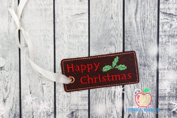Happy Christmas in the Hoop Ornament Review