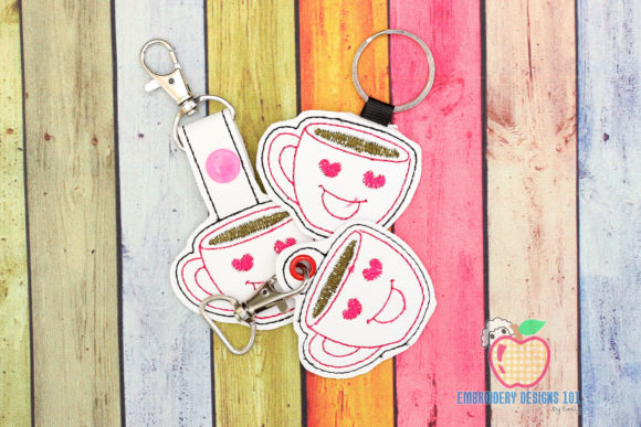 Love Coffee Mug ITH Snaptab Keyfob Review