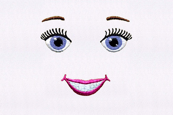 Wide Eyed Smiling Girl Design: A Stitcher’s Review